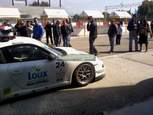 Another shot of the cars in the pits after Race 1